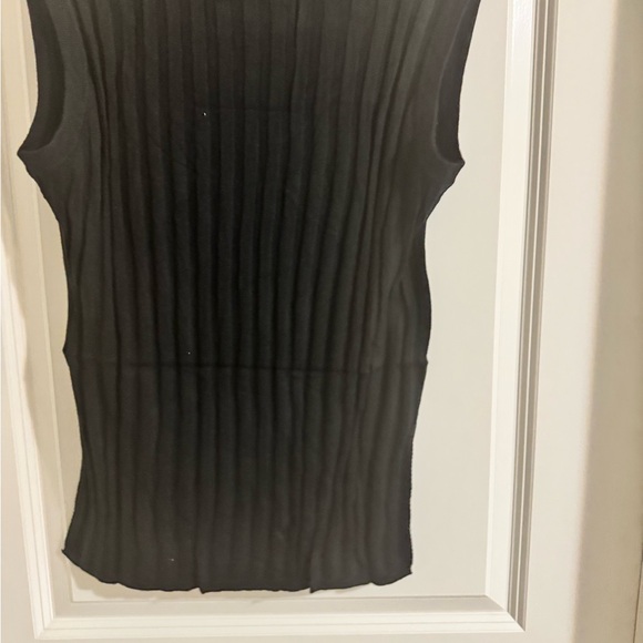 NWT Sm Black Sleeveless Ribbed top and bottom skirt (KLWCJFFF) - Picture 8 of 14